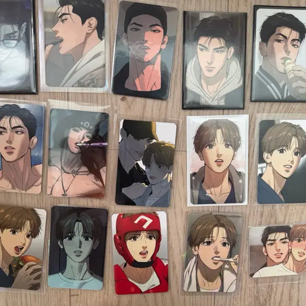 [BUNJANG] Jinks Collection Joo Jae Kyung Kim Dan Photocard Bundle Set / 징크스 컬렉션 포카 주재경 김단 드볼 일괄