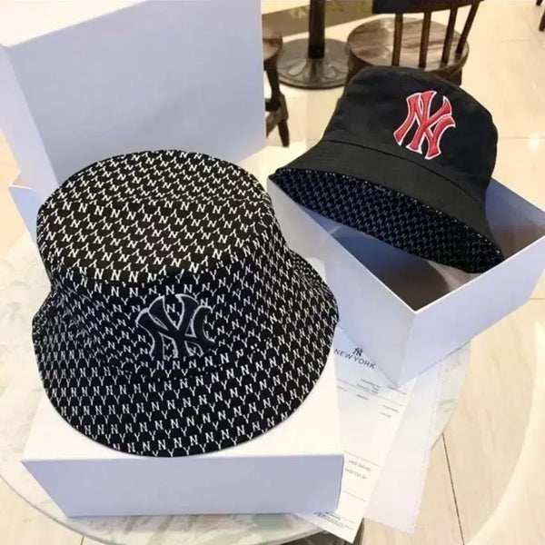 [BUNJANG] New York Yankees Two-Way Bucket Hat / 뉴욕 양키스 투웨이 버킷햇