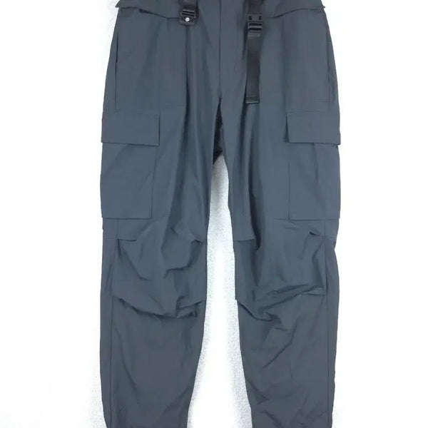 [BUNJANG] ARKERD Men's Charcoal Nylon/Cotton Blend Cargo Pants (Size 32) / 아커드 ARKERD 남성 챠콜  바스락 카고 바지(32)