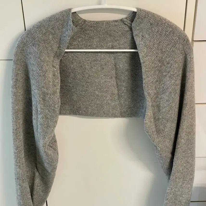 [BUNJANG] Knit Bolero Cardigan / 니트 볼레로가디건
