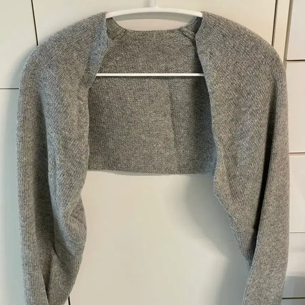 [BUNJANG] Knit Bolero Cardigan / 니트 볼레로가디건