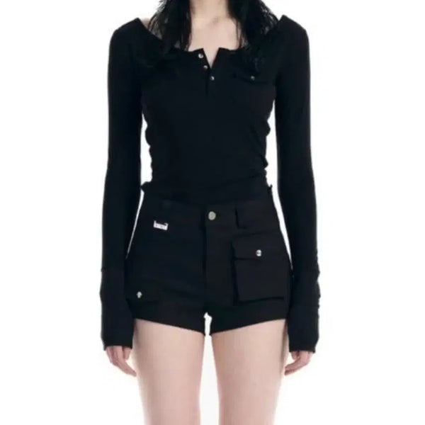 [BUNJANG] Bohemian Seoul Biker Shorts Black M / 보헤미안서울 바이커 쇼츠 팬츠 블랙 m 보헴서