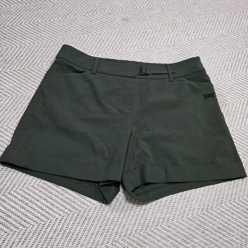 [BUNJANG] PXG Golf Women's Belt Detail Shorts Khaki / 30)PXG 골프 여성 반바지 카키