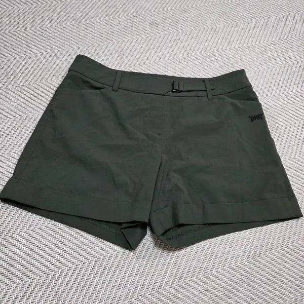 [BUNJANG] PXG Golf Women's Belt Detail Shorts Khaki / 30)PXG 골프 여성 반바지 카키