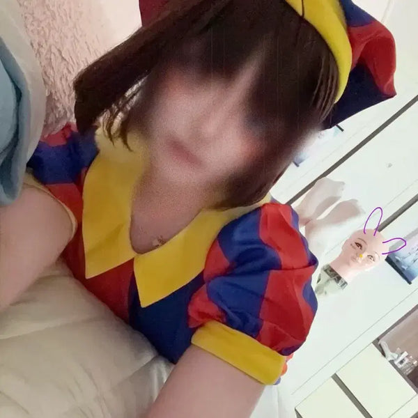 [BUNJANG] Amazing Digital Circus Pomni Full Set Costume / 어메이징 디지털 서커스 폼니 풀셋