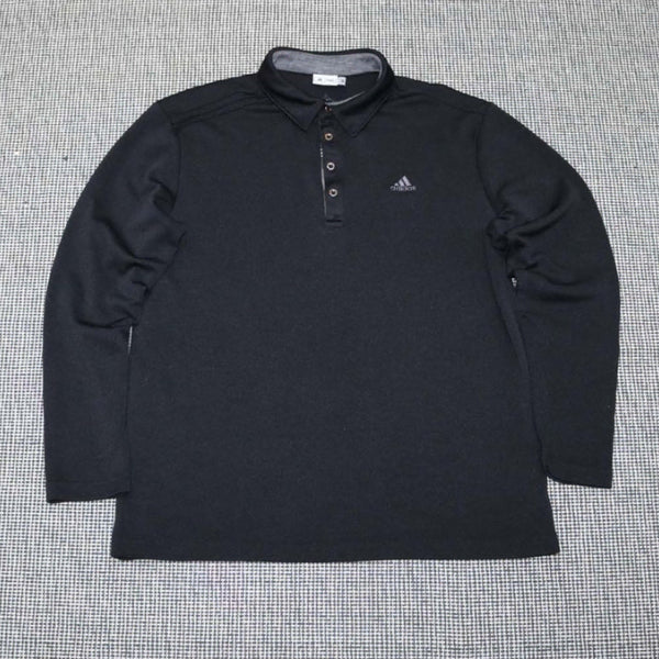 [BUNJANG] Adidas Long Sleeve Polo Shirt Size 105 / 아디다스 긴팔 카라티 105