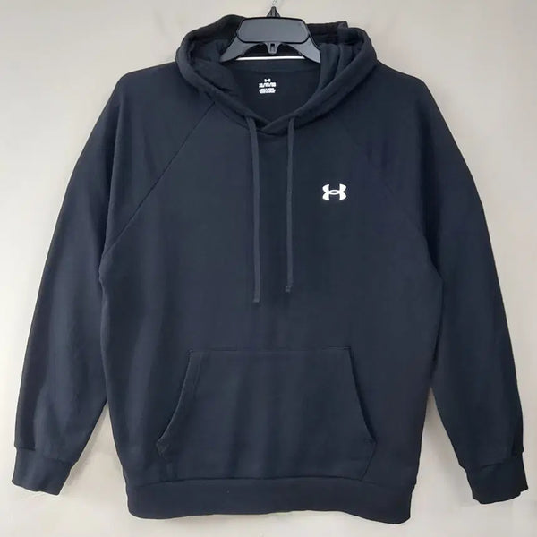 [BUNJANG] Under Armour Men's Pullover Hoodie XL Black / 언더아머 XL 풀오버 후디/후드티. BK. -A.