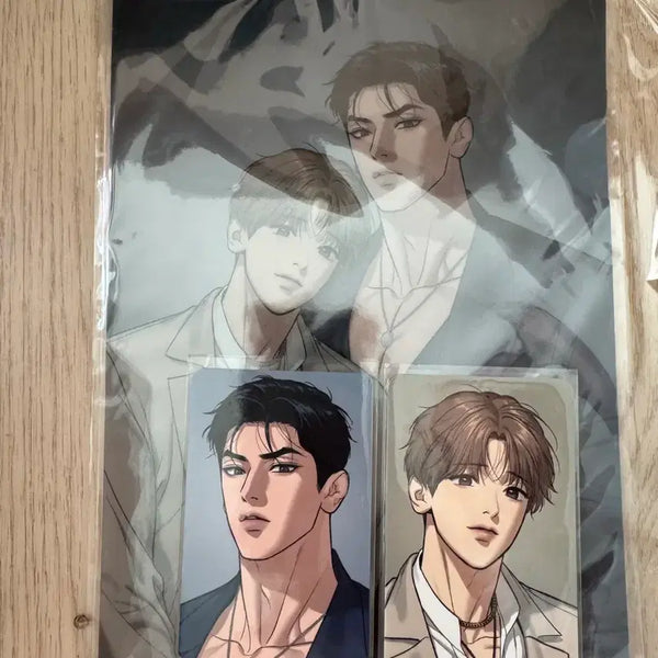 [BUNJANG] Jinx Kim Dan Jae Kyung Clear File Bundle Set Photocard / 징크스 김단 주재경 클리어파일 포카 일괄