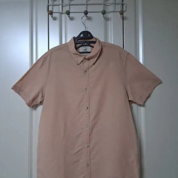[BUNJANG] Henry Cotton Men's Short Sleeve Shirt Size 105 / 남성 헨리코튼 반팔셔츠105