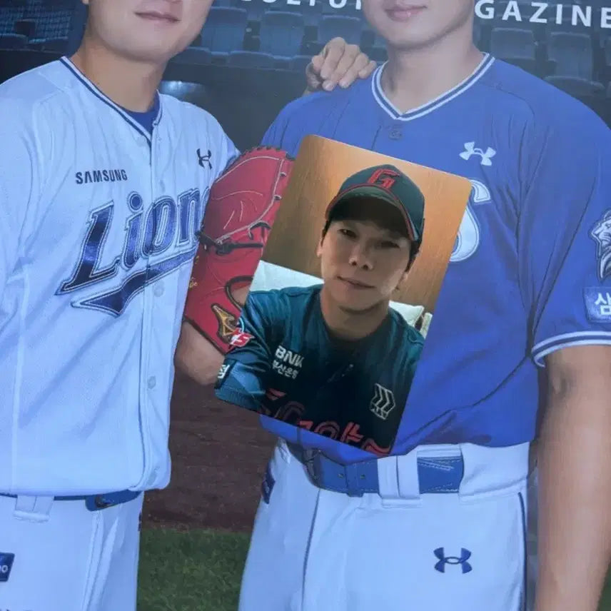 [BUNJANG] The Dugout Magazine Vol. 183 Special Edition Chang-sung Jang Photocard / 더그아웃 매거진 183호 특별판 롯데 자이언츠 장두성 포토카드 포카