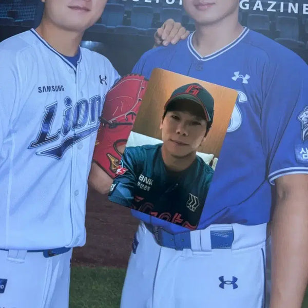 [BUNJANG] The Dugout Magazine Vol. 183 Special Edition Chang-sung Jang Photocard / 더그아웃 매거진 183호 특별판 롯데 자이언츠 장두성 포토카드 포카