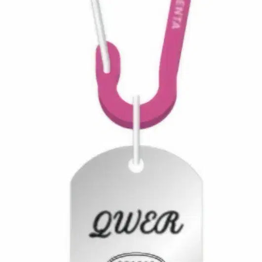 [BUNJANG] QWER Magenta Algorithm Blossom Pop-Up Carabiner Keyring / QWER 마젠타 알고리즘 블라썸 팝업 카라비너 키링