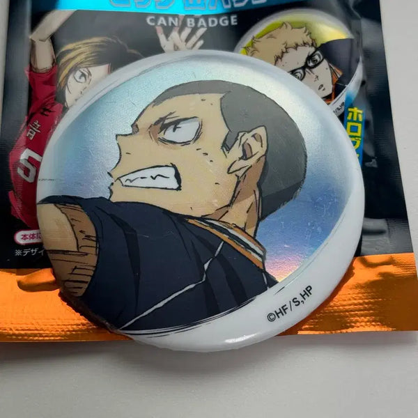 [BUNJANG] Haikyuu!! Daizo Big Can Badge Tanaka / 하이큐 다이소 빅 캔뱃지 타나카