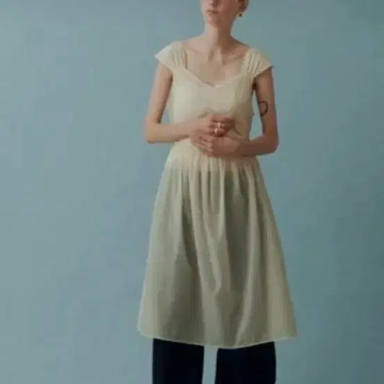 [BUNJANG] Atelier Edition Layered Dress / 아뜰리에에디션 레이어드 원피스