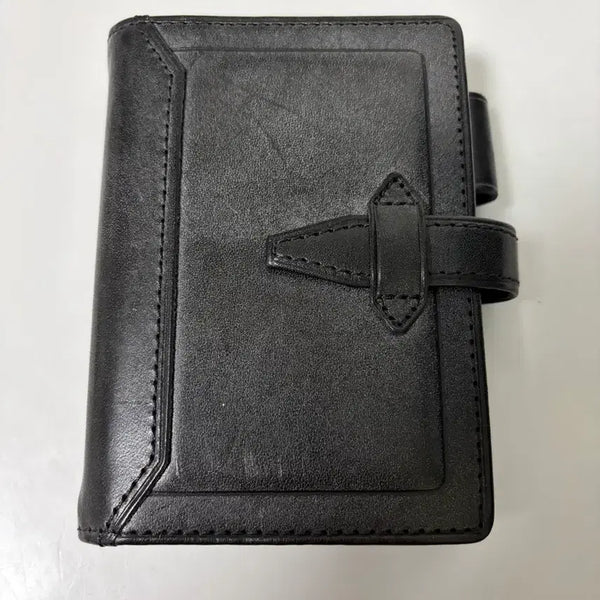 [BUNJANG] Davinci Roroma Classic Diary A8 Binder Black + Inserts / 다빈치 로로마 클래식 다이어리 A8 바인더 블랙 + 속지