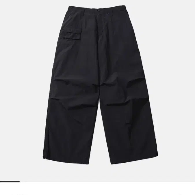 [BUNJANG] Moif AW23 Wide Service Pants Black / (1사이즈) 모이프 [AW23] WIDE SERVICE PANTS / BLACK NC