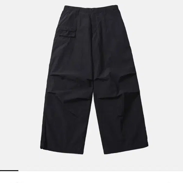 [BUNJANG] Moif AW23 Wide Service Pants Black / (1사이즈) 모이프 [AW23] WIDE SERVICE PANTS / BLACK NC