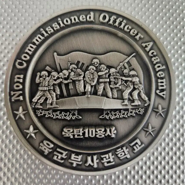 [BUNJANG] ROTC Academy Coin - Rutan 10 Warriors / 부사관학교 코인