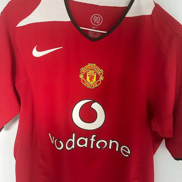[BUNJANG] Manchester United 2002-2004 Home Jersey Gabriel Heinze / 02-04 맨유 홈 유니폼 가브리엘 에인세 마킹