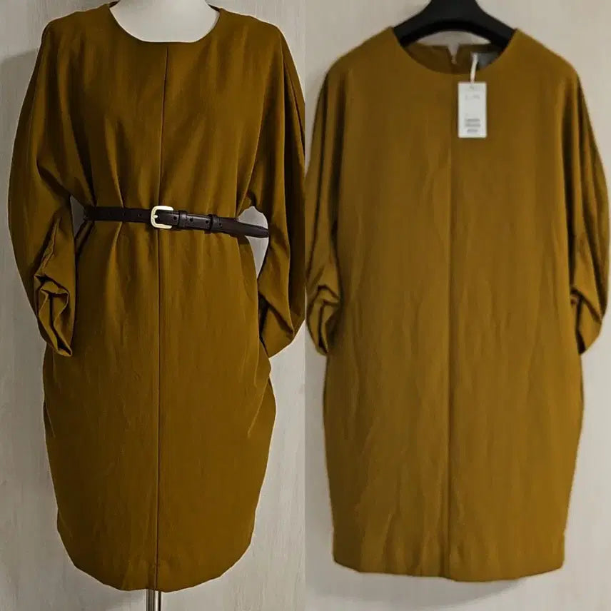 [BUNJANG] COS Mustard Dress Size 36 / COS 머스타드 원피스 36