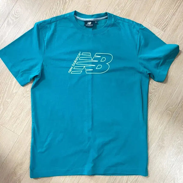 [BUNJANG] New Balance Mint Short Sleeve T-Shirt / 뉴발란스 반팔티 민트 뉴발란스 티셔츠