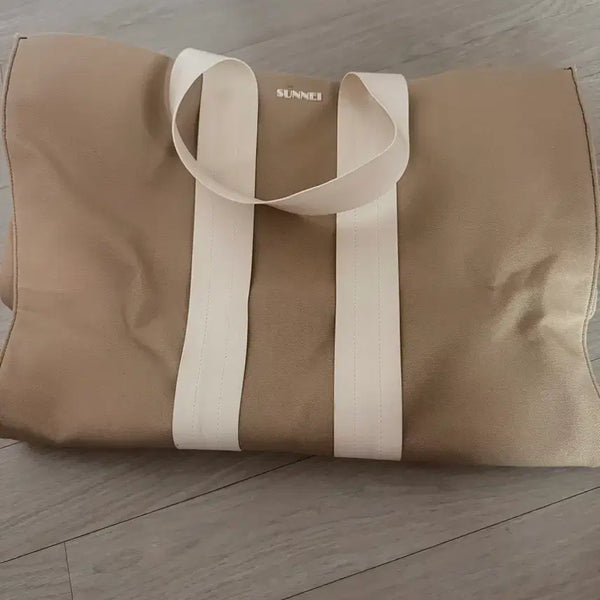 [BUNJANG] Suno Messenger Bag Beige / 써네이 메심저배딕