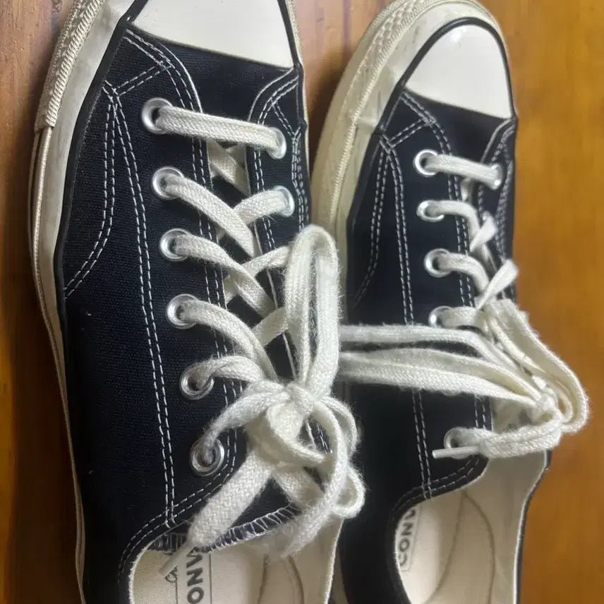 [BUNJANG] Converse Chuck 70 Low Black 265 / 265)컨버스 척 70 로우 블랙