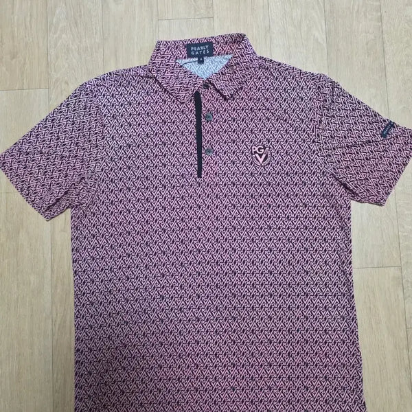 [BUNJANG] Pearly Gates Golf Short Sleeve Polo Shirt / 파리게이츠 골프 카라반팔티셔츠