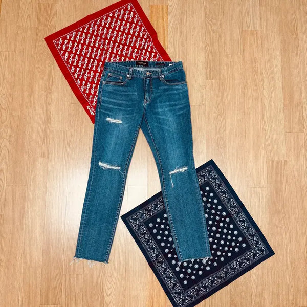 [BUNJANG] Peace walker Jeans Unisex Size 30-31 / (착용샷) 피스워커 청바지 30~31사이즈 깨끗 싸게