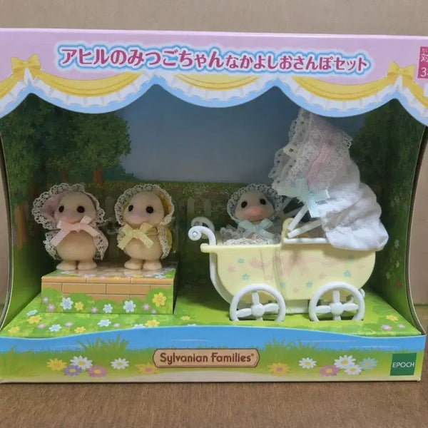 [BUNJANG] Sylvanian Families Baby Duckling Triplets Set / 실바니안 아기오리 세쌍둥이