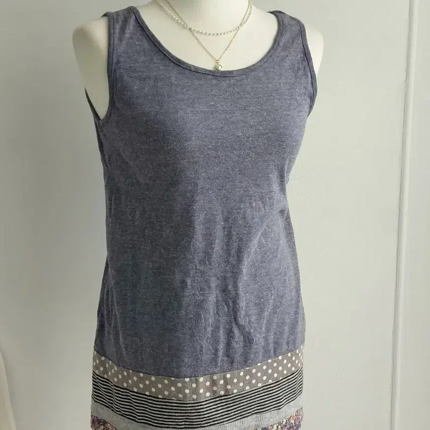 [BUNJANG] Japanese Vintage Mori Girl Sleeveless Dress / [일본빈티지] 모리걸 여성 나시 원피스 보풀감있음