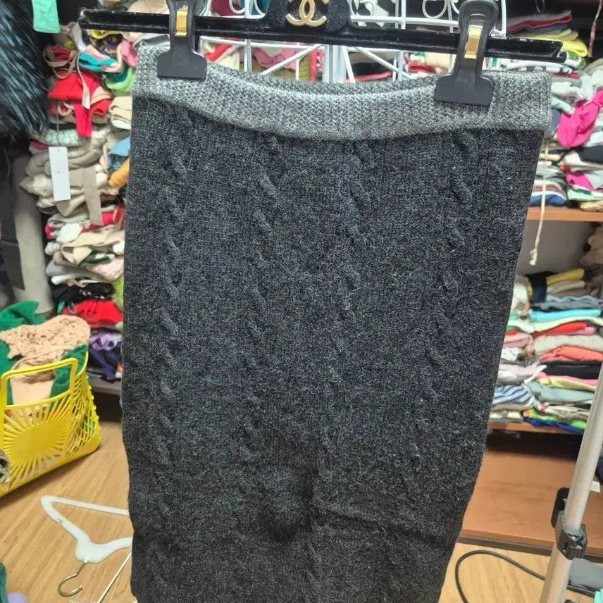 [BUNJANG] Knit Cable Skirt / 니트 케이블 스커트 미국수입