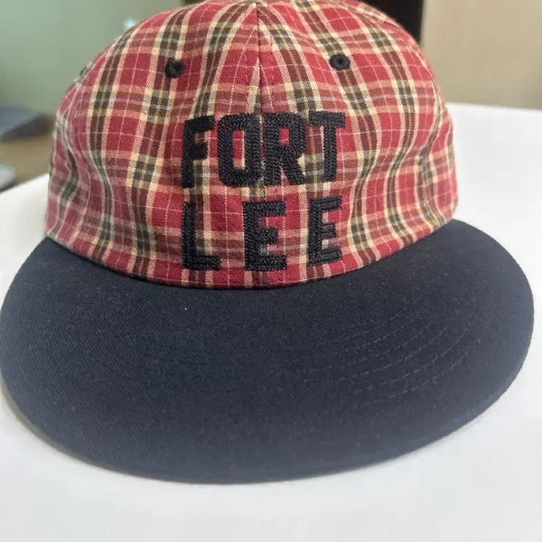 [BUNJANG] FORT LEE FILES Plaid Ball Cap / FORT LEE FILES체크무늬 볼캡