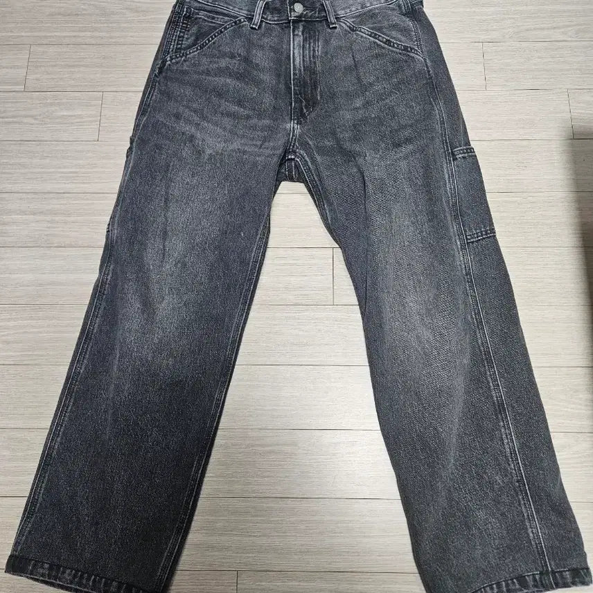 [BUNJANG] Levi's Fading Black Denim Pants / 리바이스 페이딩 블랙 데님팬츠