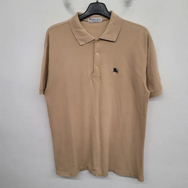 [BUNJANG] Burberry Short Sleeve Polo Shirt / [100/L] 버버리 반팔 카라티