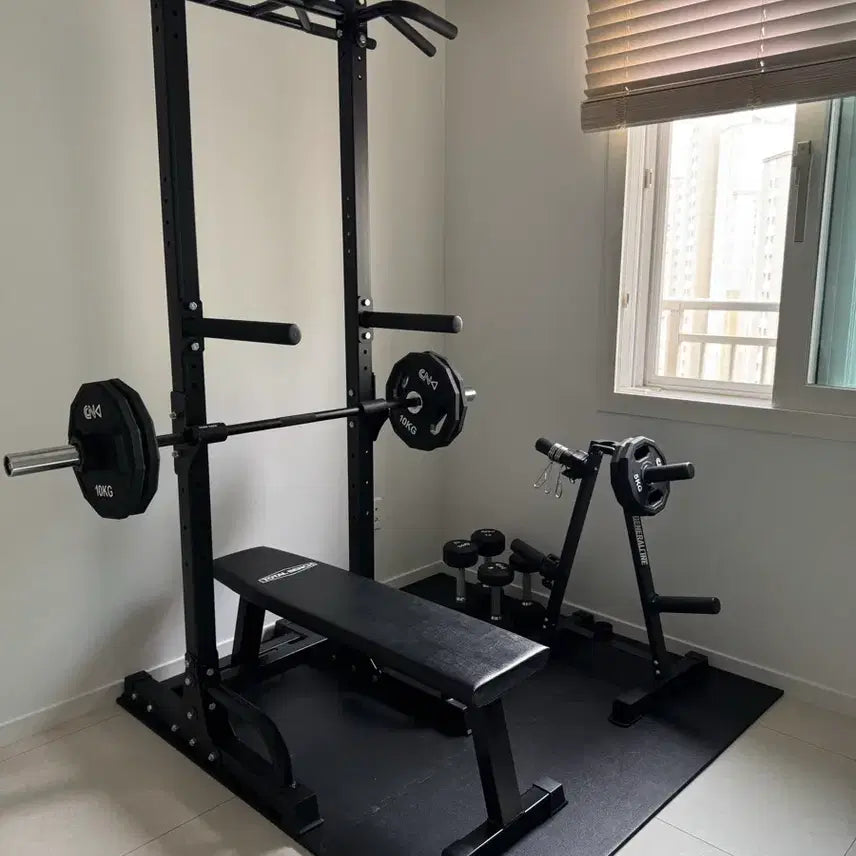 [BUNJANG] Home Gym Set Bundle (Pull-up Bar, Flat Bench, Squat Rack, etc.) / 홈짐 세트 일괄 판매(토탈벤치,더스크랙,씨앤케이 등)