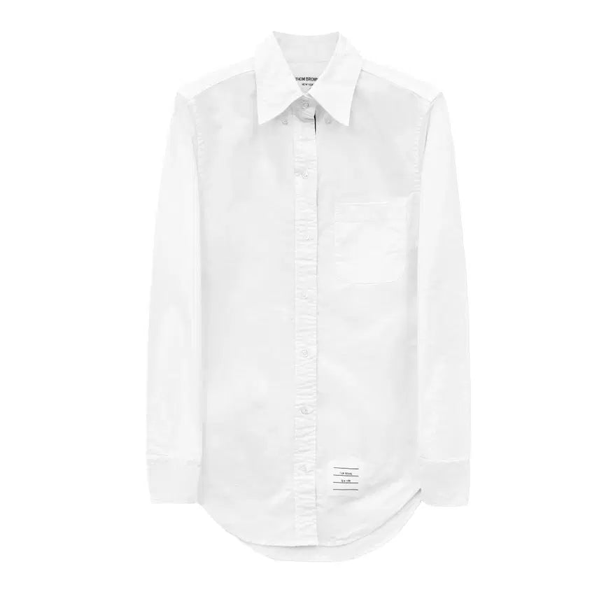 [BUNJANG] Thom Browne Hidden Oxford Women's Shirt FLL005E / [새상품정품] 톰브라운 히든 옥스포드 여성 셔츠 FLL005E