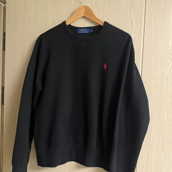 [BUNJANG] Polo Ralph Lauren Basic Crewneck Sweatshirt / 폴로 랄프로렌 기본 크루넥 맨투맨
