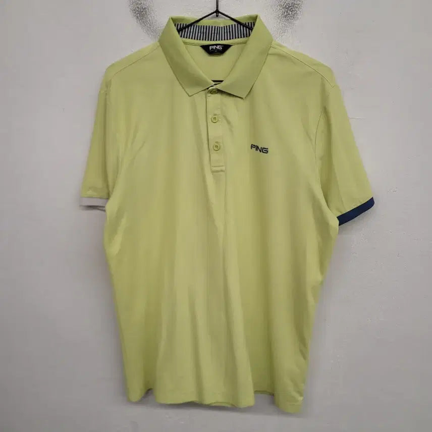 [BUNJANG] PING Golf Short Sleeve Polo Shirt / [100/L] PING 핑 골프 반팔 카라티