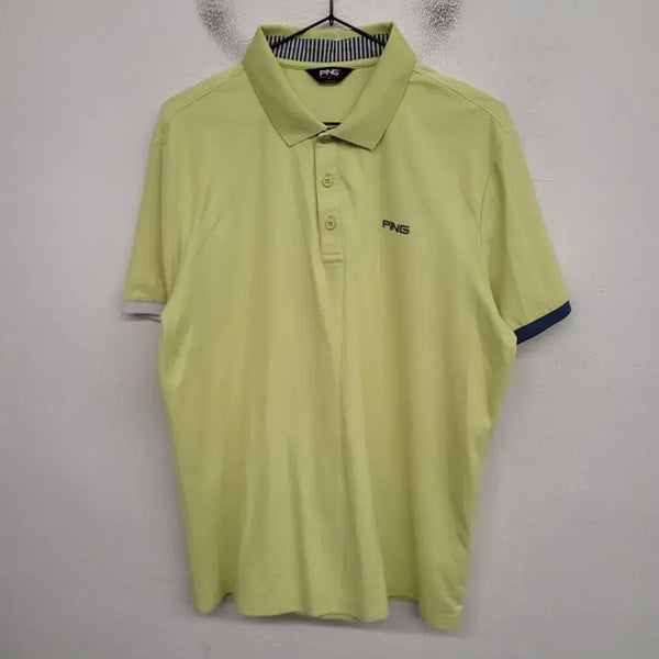 [BUNJANG] PING Golf Short Sleeve Polo Shirt / [100/L] PING 핑 골프 반팔 카라티