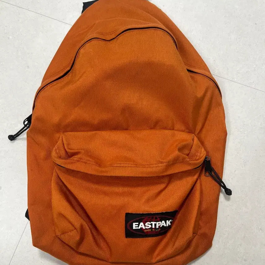 [BUNJANG] Eastpak Made in USA Orange Backpack / 이스트팩 made in USA 오렌지 백팩