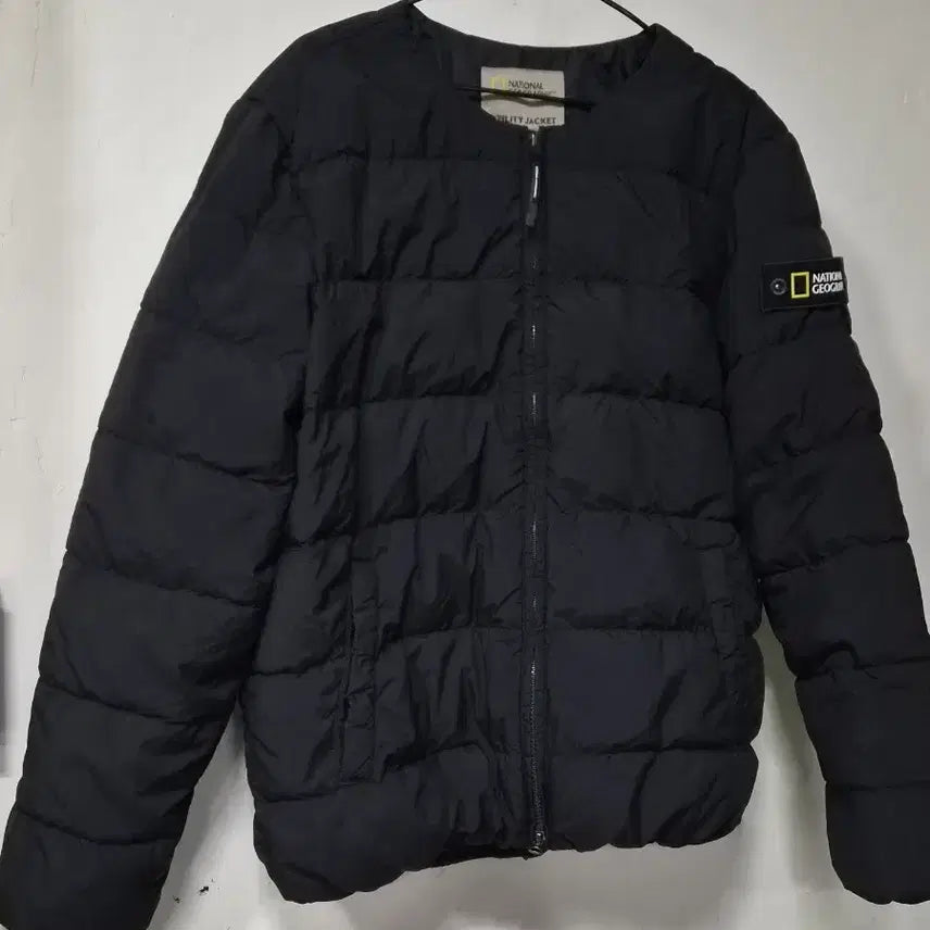 [BUNJANG] National Geographic Utility Duck Down Lightweight Padded Jacket Black XL / 내셔널지오그래픽 다운경량 패딩 자켓 블랙
