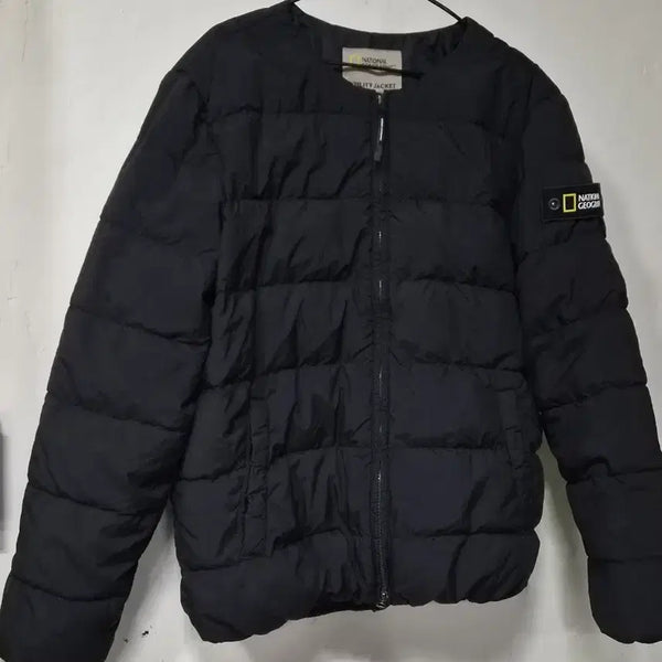 [BUNJANG] National Geographic Utility Duck Down Lightweight Padded Jacket Black XL / 내셔널지오그래픽 다운경량 패딩 자켓 블랙