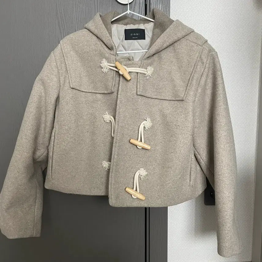 [BUNJANG] Beige Duffle Coat / 떡볶이 코트 베이지