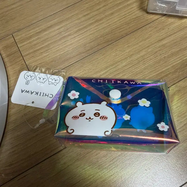 [BUNJANG] Chiikawa Hologram Pouch / 치이카와 홀로그램 파우치
