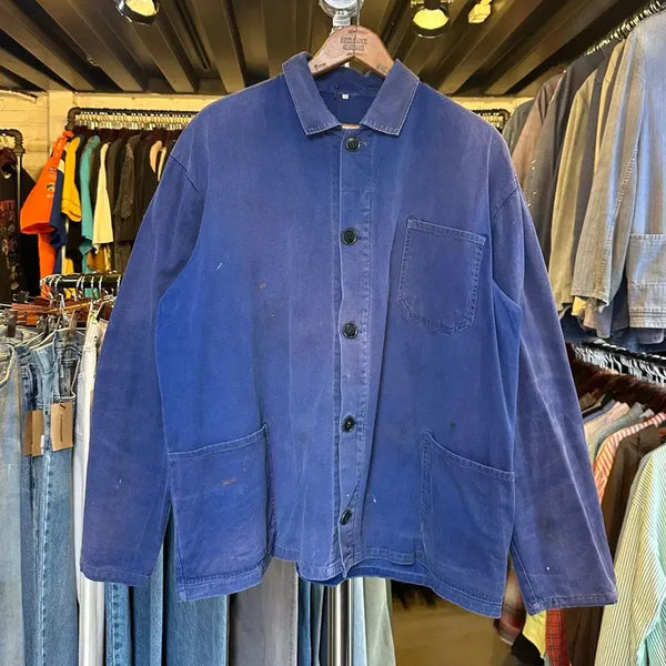 [BUNJANG] Frenchworkwear Dirty Fade French Work Jacket / [105]프렌치워크웨어 더티 페이드 프렌치워크자켓