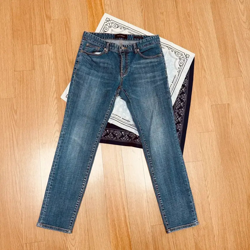 [BUNJANG] Peace Maker Unisex Denim Pants / (착용샷) 피스워커 청바지 30-31사이즈 저렴하게