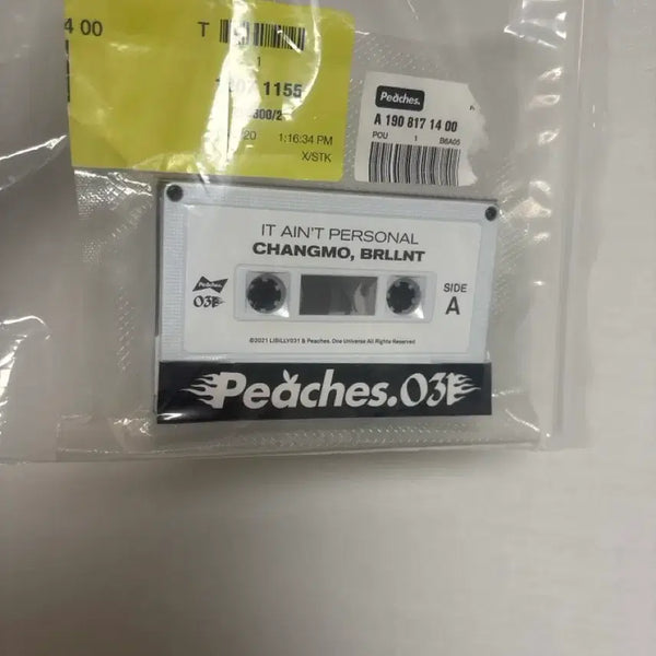 [BUNJANG] Changmo Rebilli Peaches Cassette (Sealed) / 미개봉) 창모 리빌리 피치스 카세트