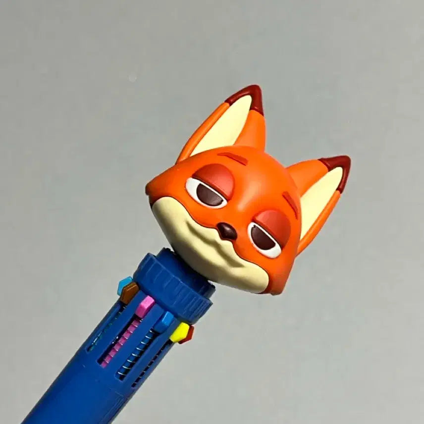 [BUNJANG] Disney Shanghai Judy Hopps Zootopia Figure Ballpoint Pen / 중국 디즈니랜드 주토피아 닉 피규어 볼펜
