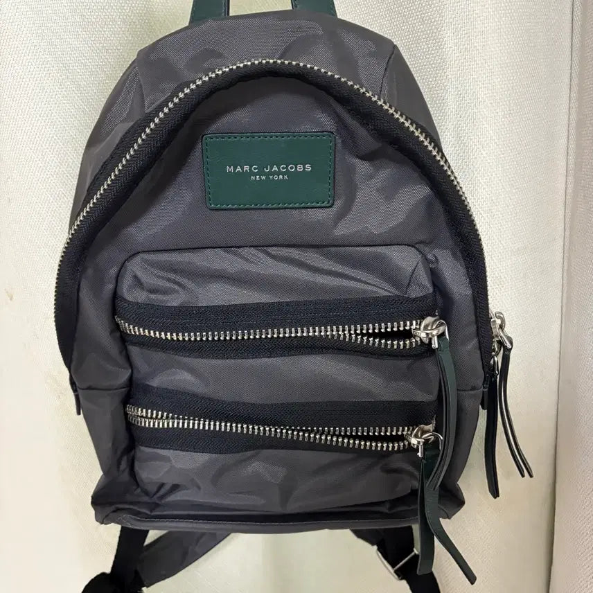[BUNJANG] Marc Jacobs Biker Backpack Grey / 마크 제이콥스 바이커 백팩 그레이